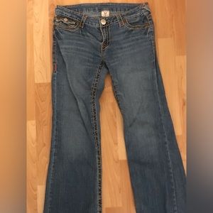 True religion low rise jeans